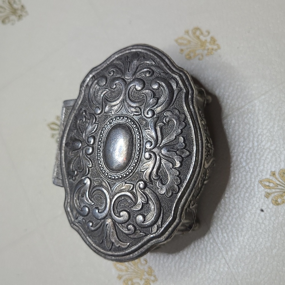 Small Vintage Signed Japan Jewelry Casket